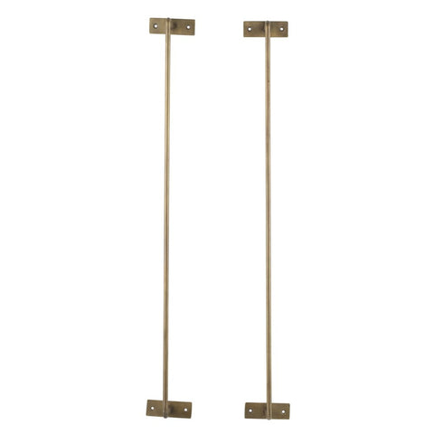 Dana towel rack 77x9 cm. light gold