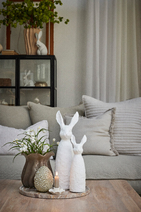 Sekoua bunny figurine 44.5 cm white