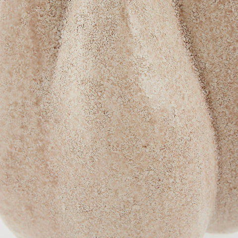 Valona vase H30cm. linen stoneware