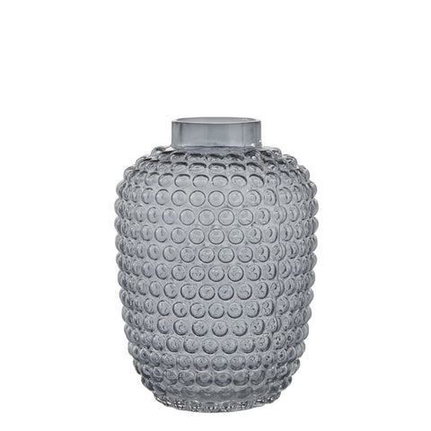 Dorinia vase H25 cm. dark grey