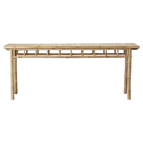 Mandisa Bamboo console table 50x190 cm.