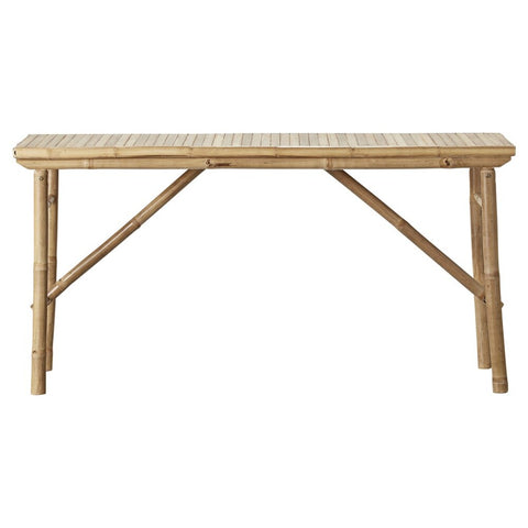 Mandisa Bamboo console table 40x140 cm.