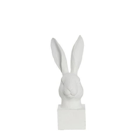 Semina Easter Bunny Bust H26.2 cm. white