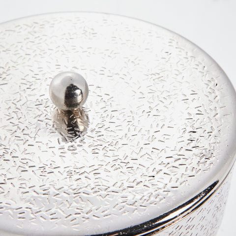 Lavia jar 14.5 cm. silver