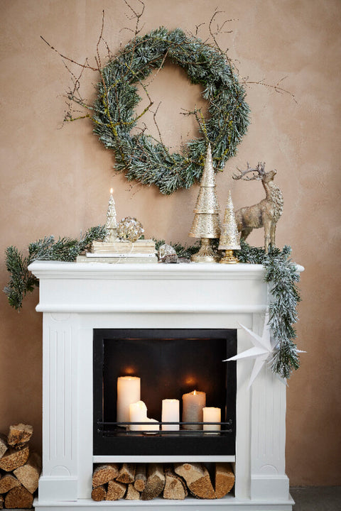 Vintia LED garland H5 cm. green