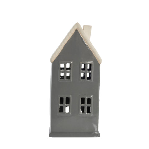 Hollia decoration house H29 cm. dark grey