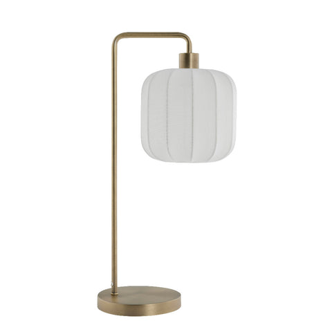 Sashie table lamp x28 cm. white