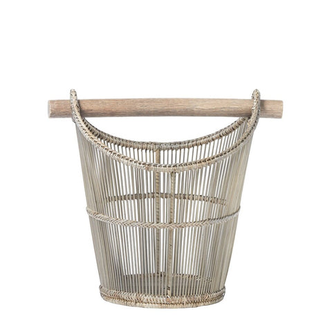 Norah basket H37 cm. nature
