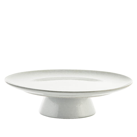 Amera cake stand H9 cm. white sands