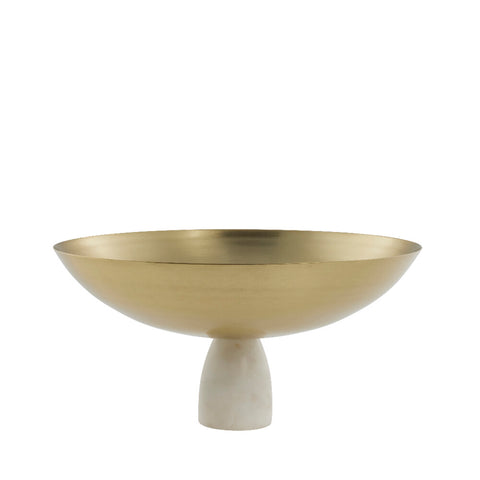 Ellivia bowl Ø cm. light gold