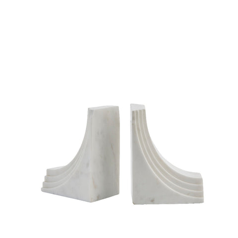 Ellia bookend white