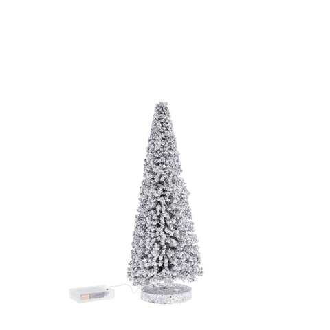 Alville LED tree H40 cm. silver
