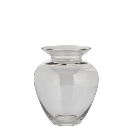 Milia vase H20.5 cm. light grey