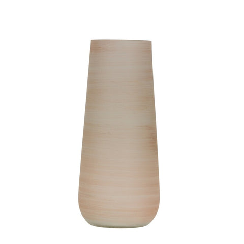 Disela vase H33 cm. bark