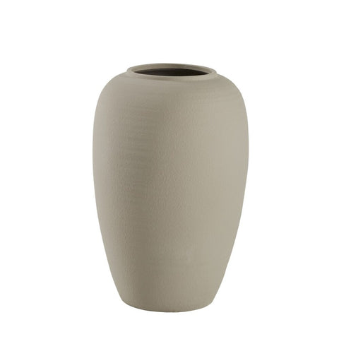 Catia vase H55 cm. silver grey