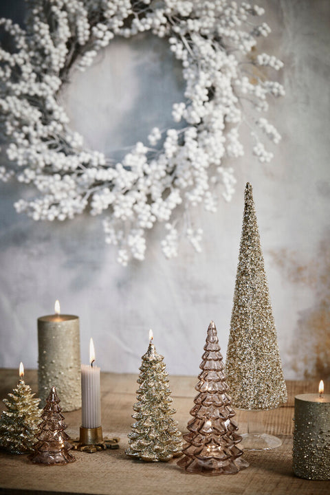 Cristelle tree H40 cm. light gold