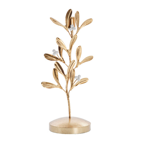 Missia candlestick H30 cm. light gold