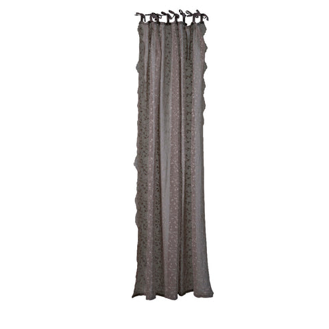 Eloise curtain 300x160 cm. dark linen