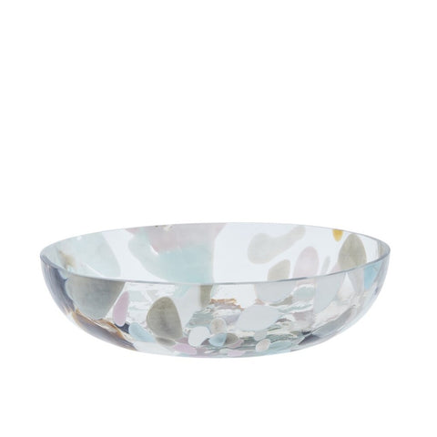 Avine decoration bowl H8 cm. linen