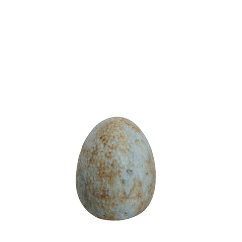 Dehaya decoration egg 12 cm dusty green