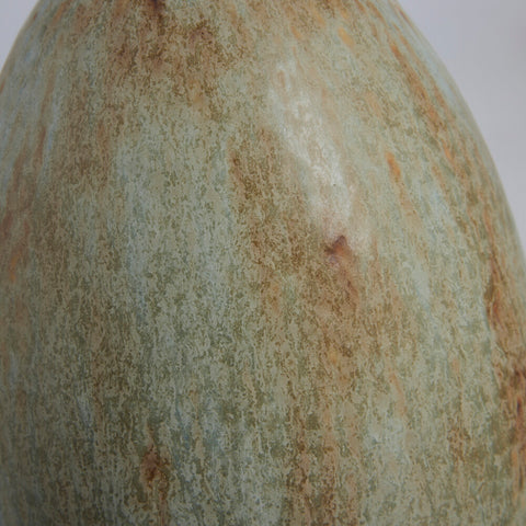 Dehaya decoration egg 20 cm sage green