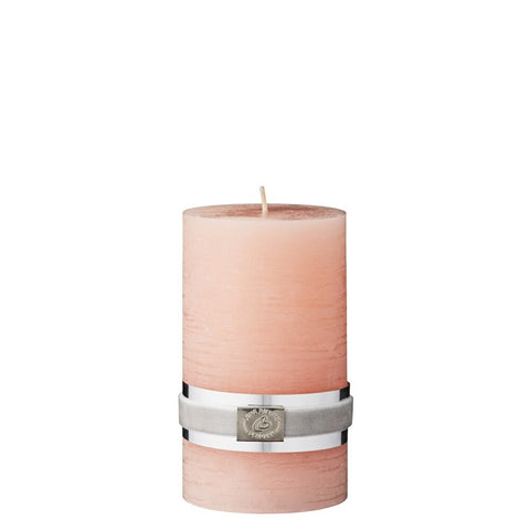 Rustic spanish villa pillar candle 12.5 cm