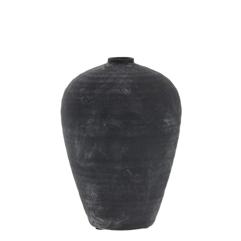 Catia decoration vase H30 cm. antique black