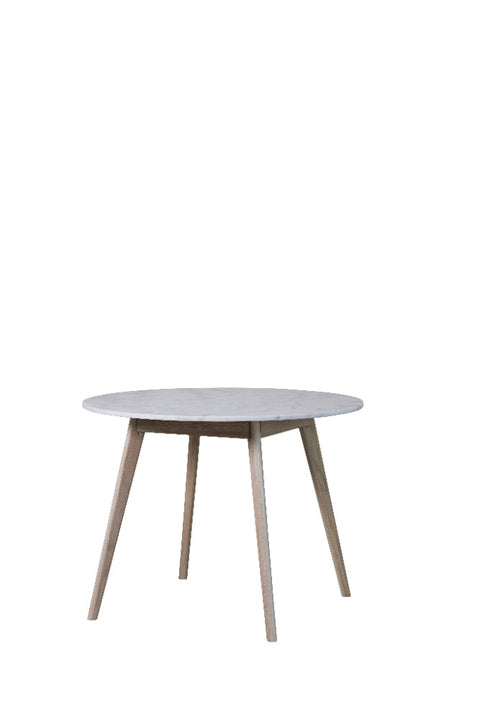 Ellie dining table H75xW100xL100 cm. White wash