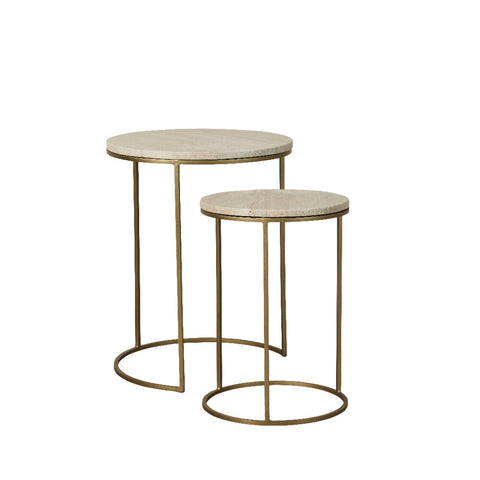 Traville side table 40.5x40.5 cm. white