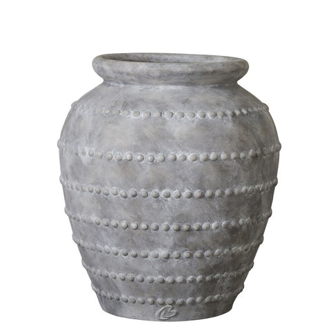 Anna flower pot H59.5 cm. antique grey