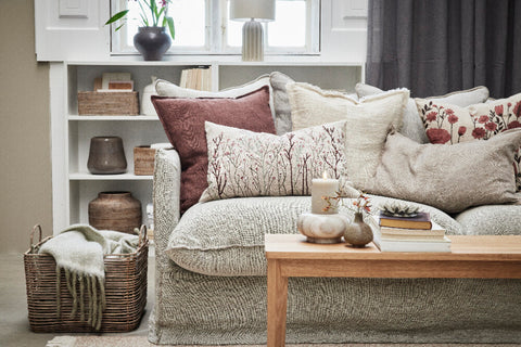 Lillia  LED candle  H12 cm. linen