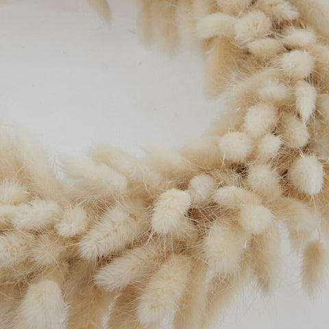 Cilla Bunny Tails wreath Ø40 cm. off white