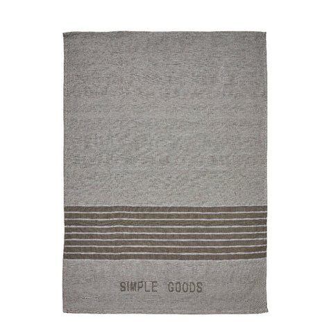 Striped kitchen towel 70x50 cm
