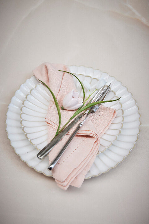 Angela napkin rose dust 45x45 cm