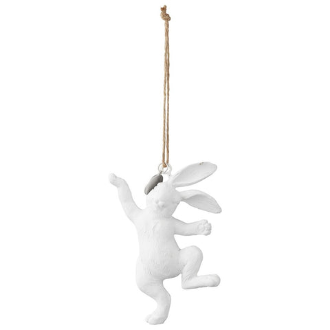 Semina easter rabbit white 10 cm.