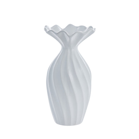 Susille vase Ø13.5X25 cm, White