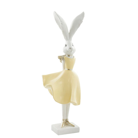 Sevia Easter Bunny 36.5 cm yellow woman