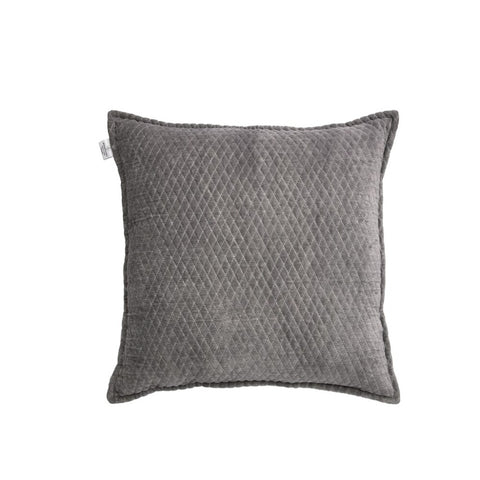 Freya cushion 50x50 cm. grey