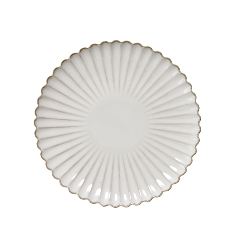 Camille dinner plate Ø27cm. off white