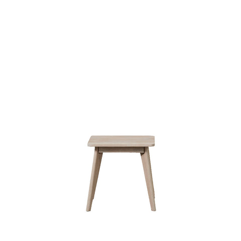 Ellie stool 45x30 cm. White wash