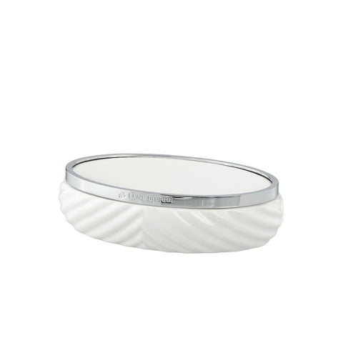 Milda soap dish H3.5 cm. white
