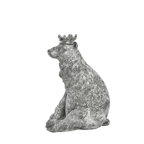 Sebina Royal Ice Bear H20 cm. antique silver