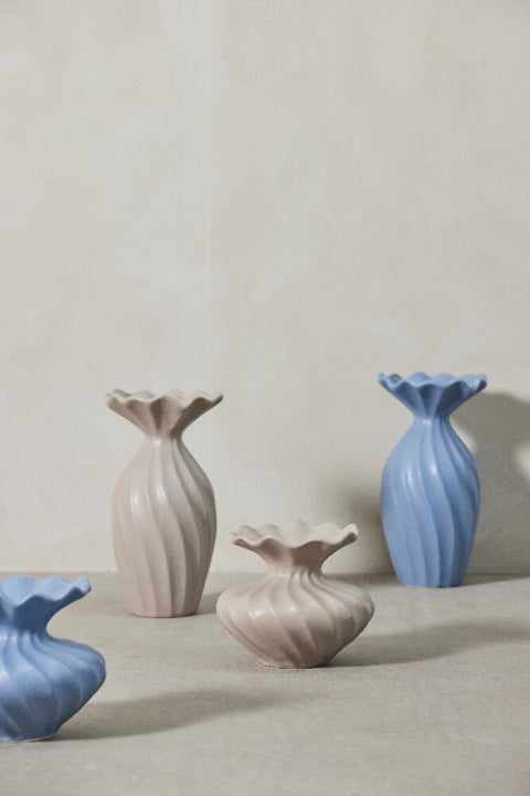 Susille vase Ø13.5X25 cm, F. Blue