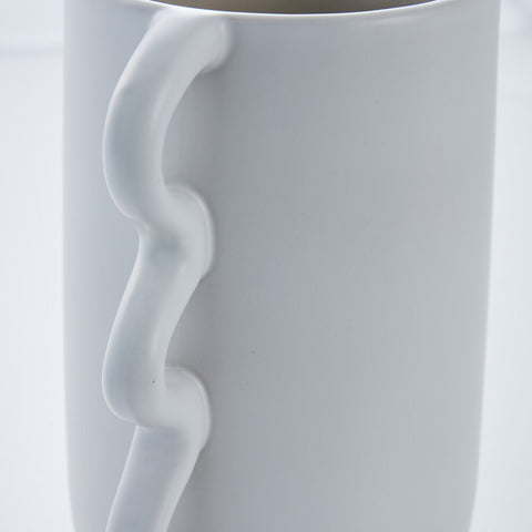 Suselle vase 15.5X9.9X20.3 cm, White