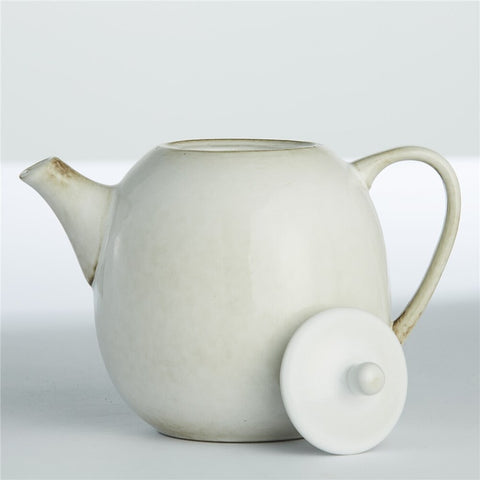 Amera tea pot 140 cl. white sands