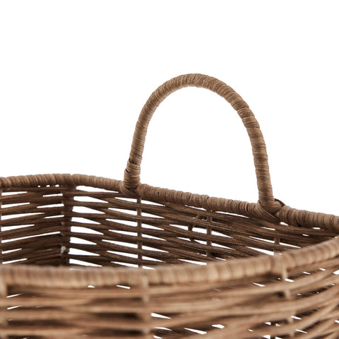 Esther  basket H15 cm. brown