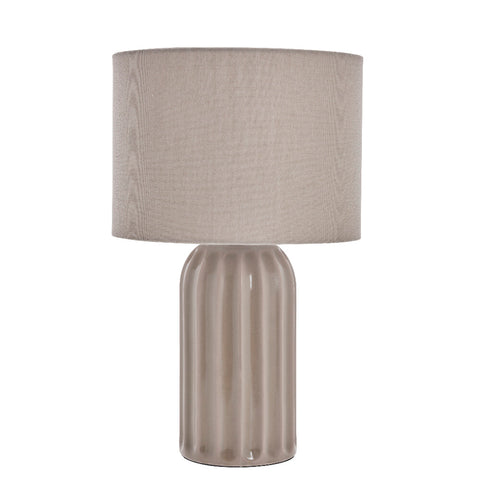 Nemia table lamp 25x25 cm. linen
