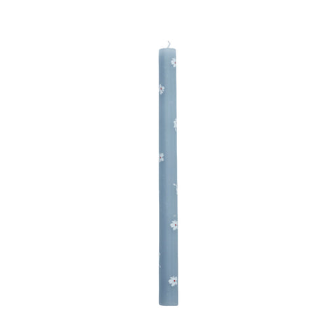 Liberte taper candle H30 cm. blue