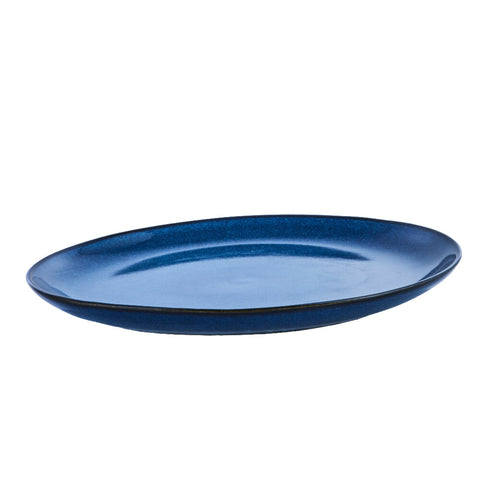 Amera dinner plate  cm. blue