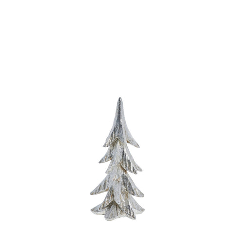 Semille tree H29 cm. silver